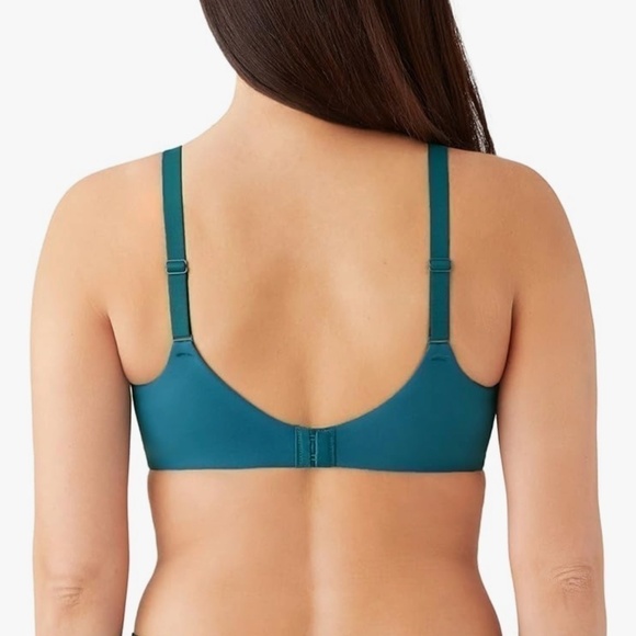 Wacoal Perfect Primer Full Figure Underwire Bra - Dragonfly Teal - Size 38DD - Picture 3 of 10